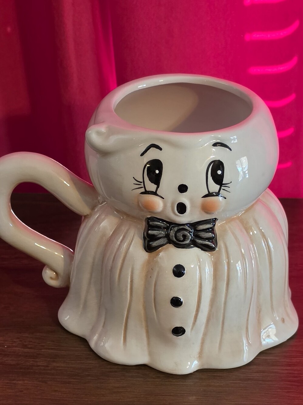 Johanna Parker Ceramic Ghost Mug Halloween Coffee Cup NWT